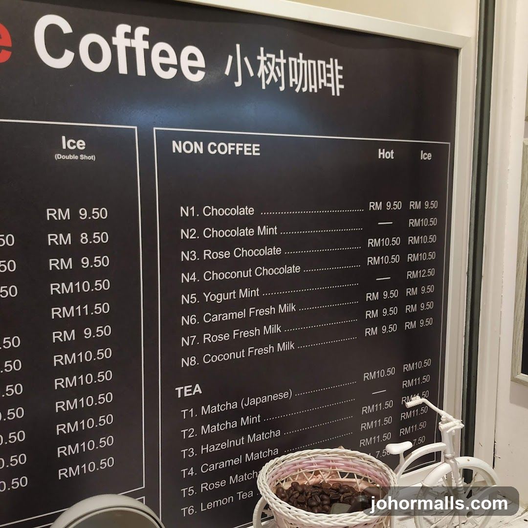 Coffee Menu