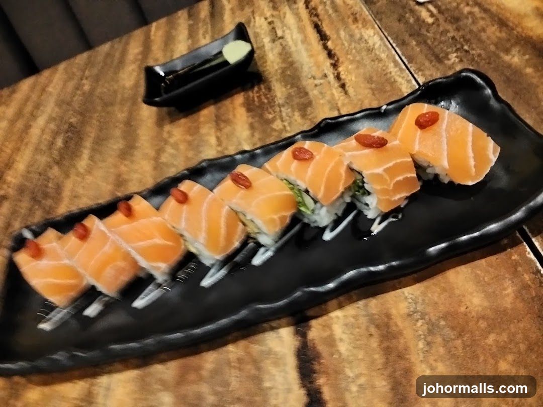 Salmon Sushi Rolls
