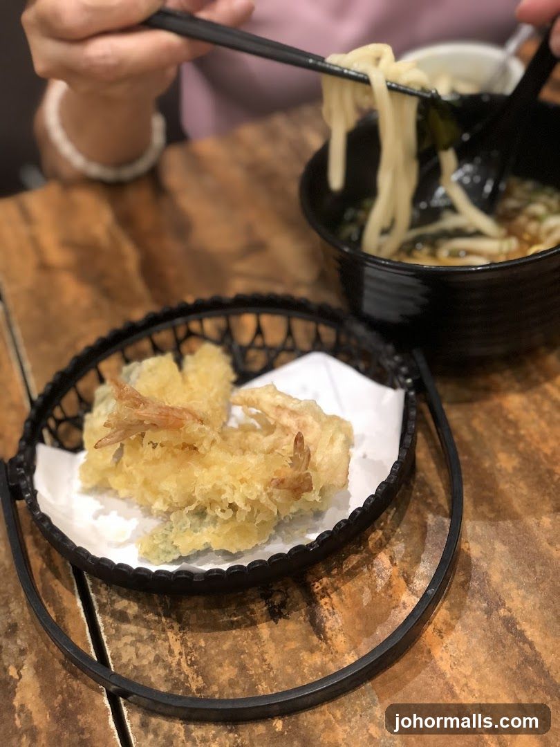 Tempura and Udon Noodles