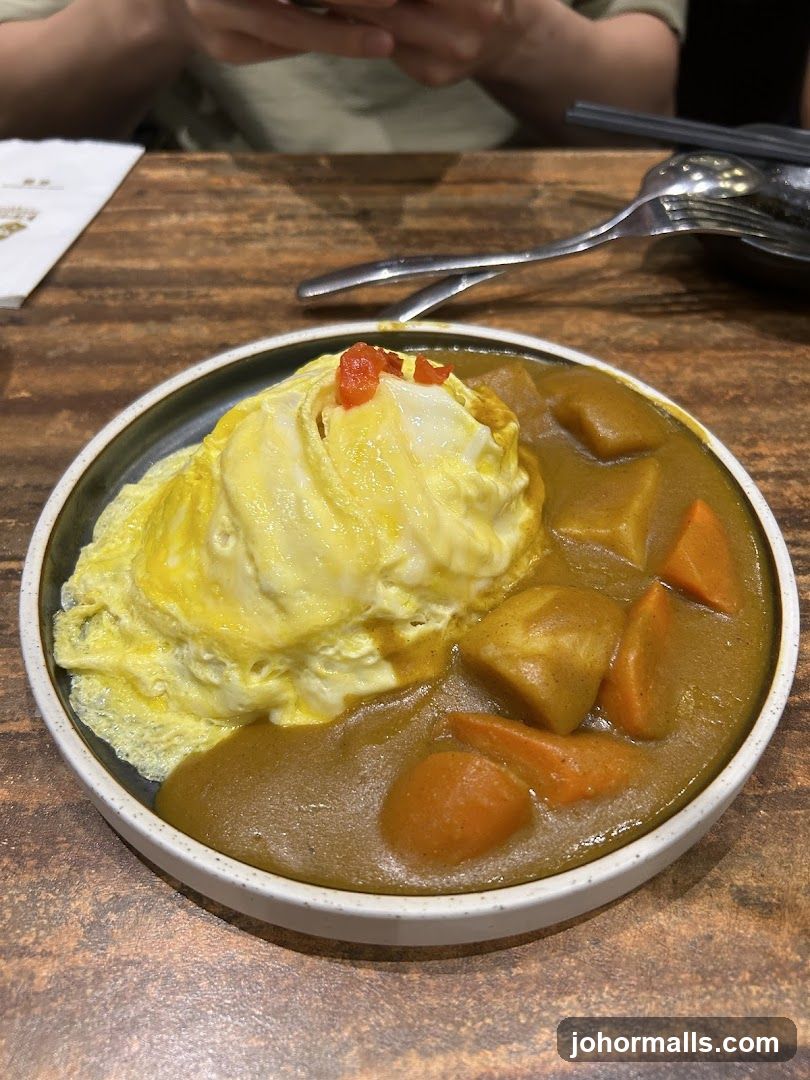 Omurice with Curry