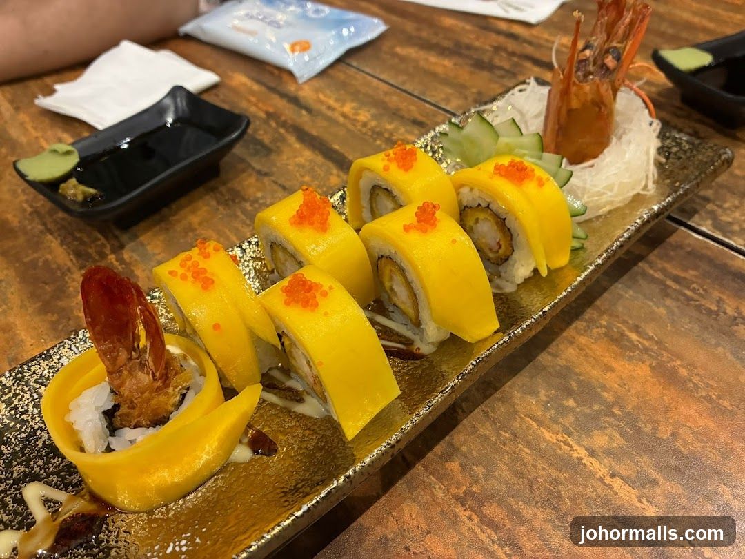 Mango Sushi Rolls