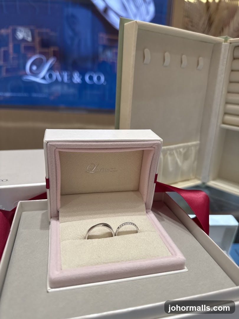 Wedding Rings in a Jewelry Box