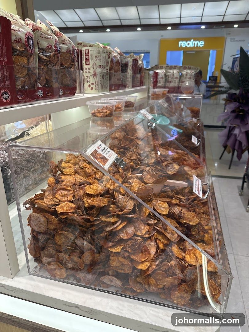 Dried Squid Display