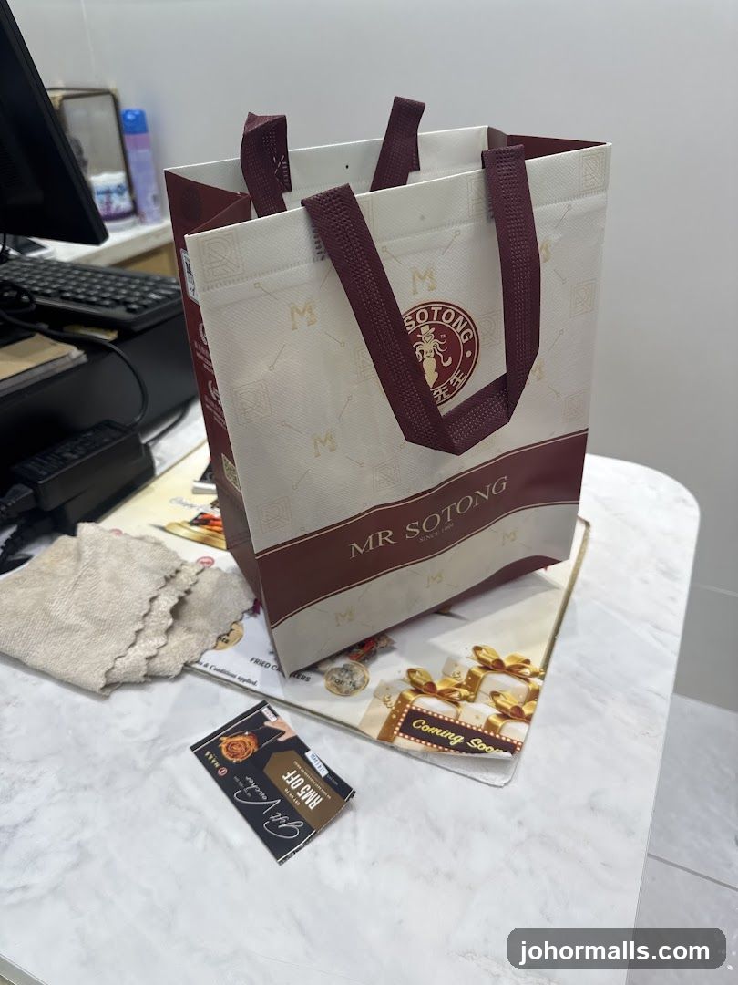 Mr Sotong Shopping Bag and Voucher