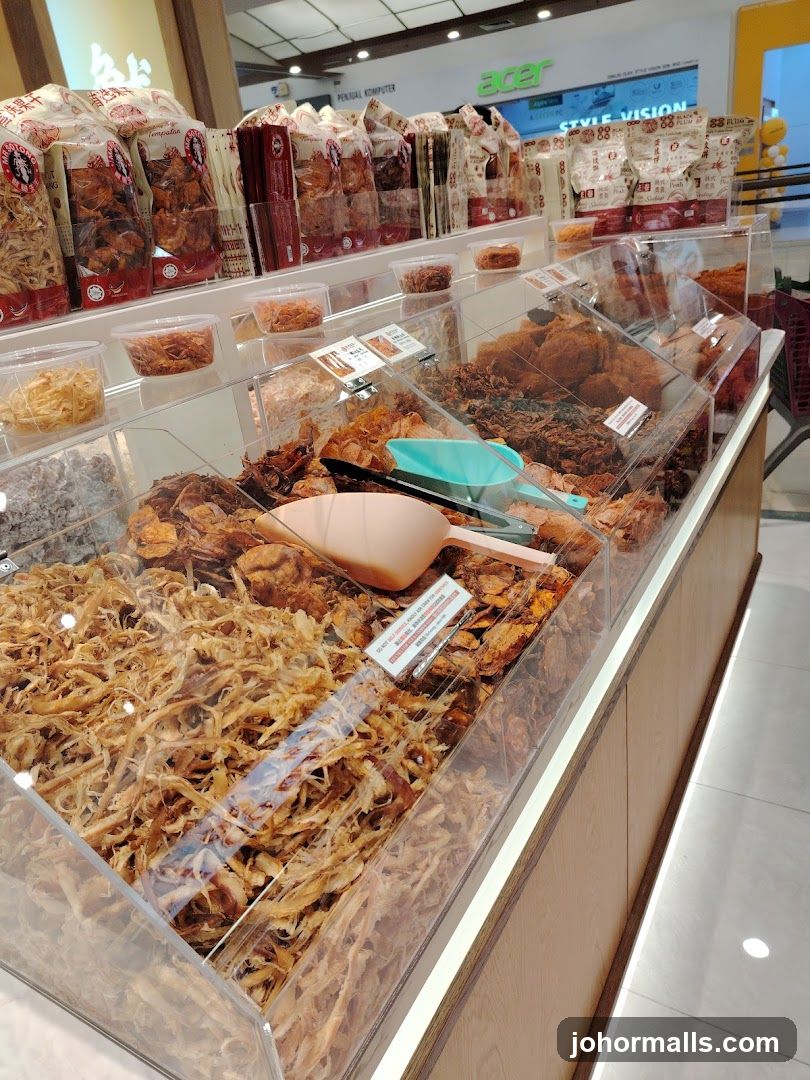 Dried Seafood Display