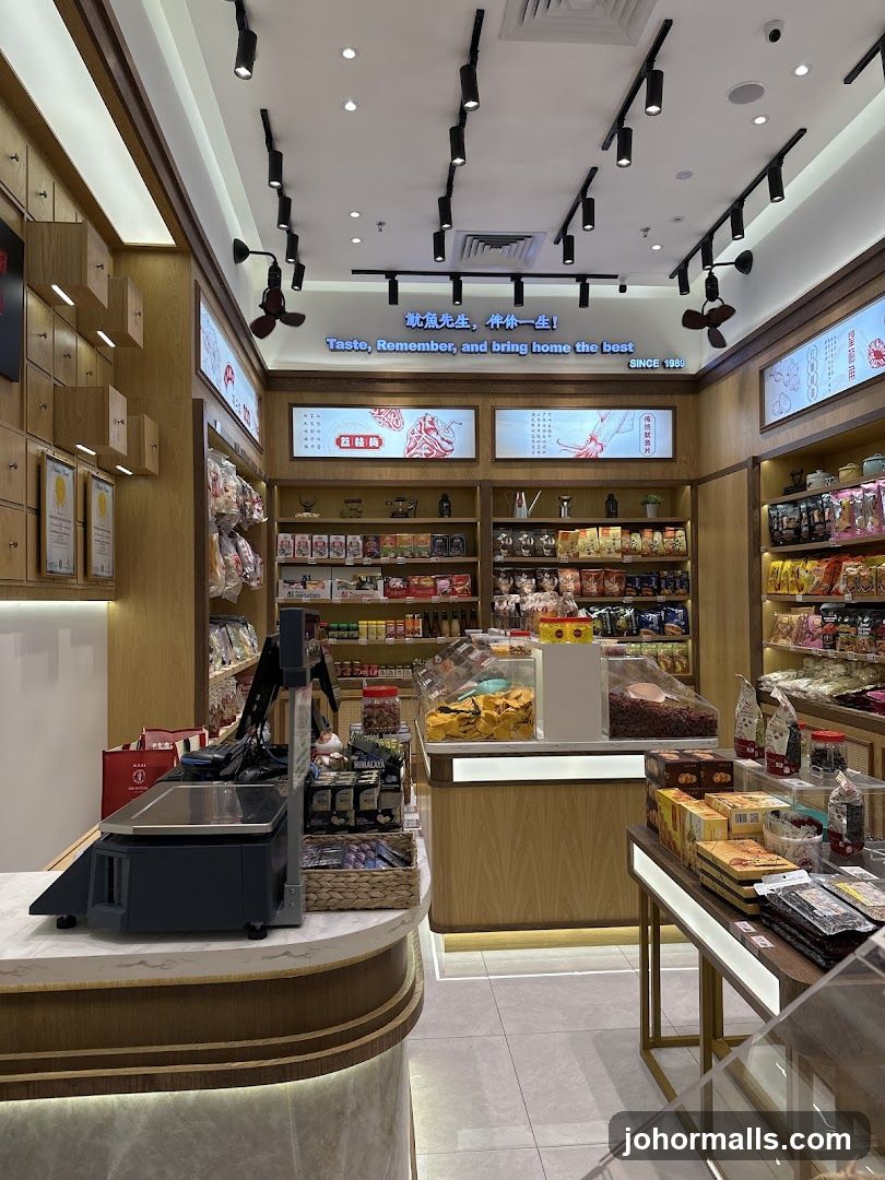 Interior of a store