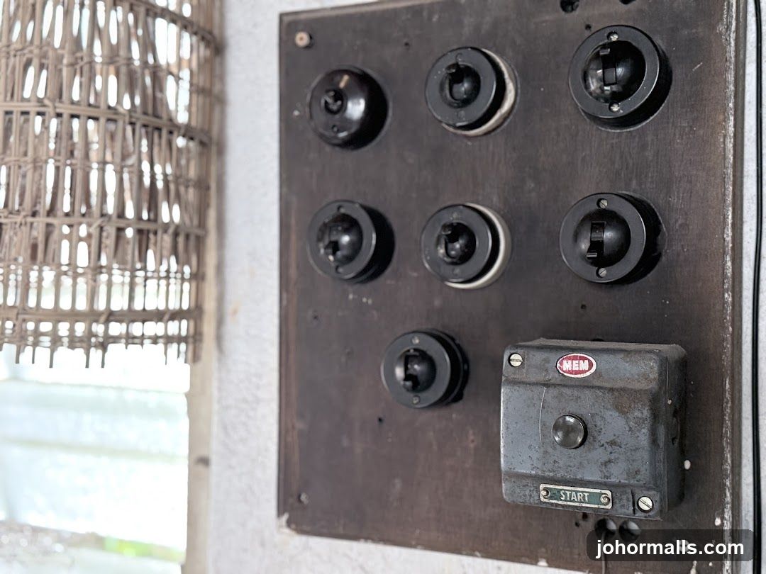 Vintage Electrical Panel