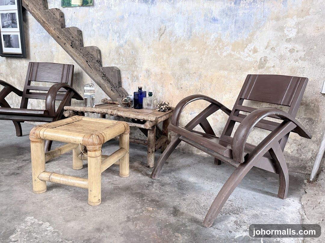Seating Area with Rustic Furniture