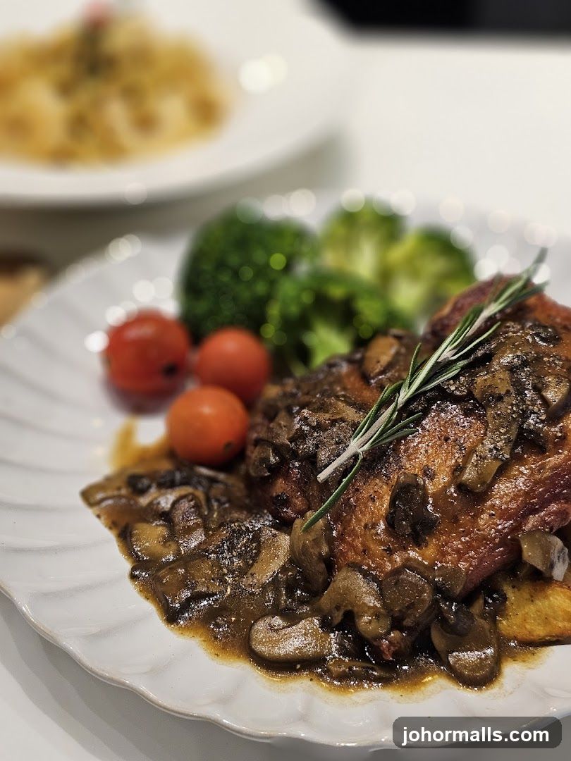 Mushroom Chicken Dish