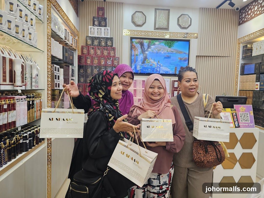 Women Shopping for Perfume
