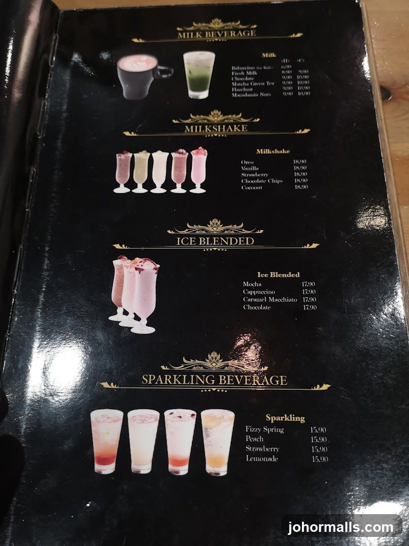Beverage Menu
