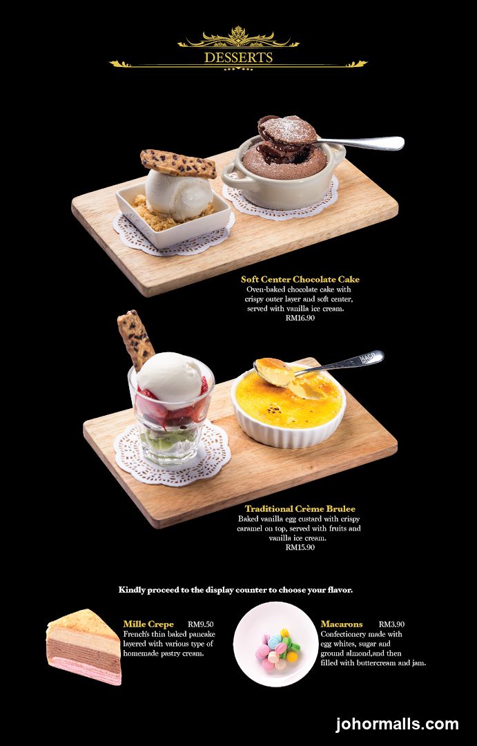 DESSERTS