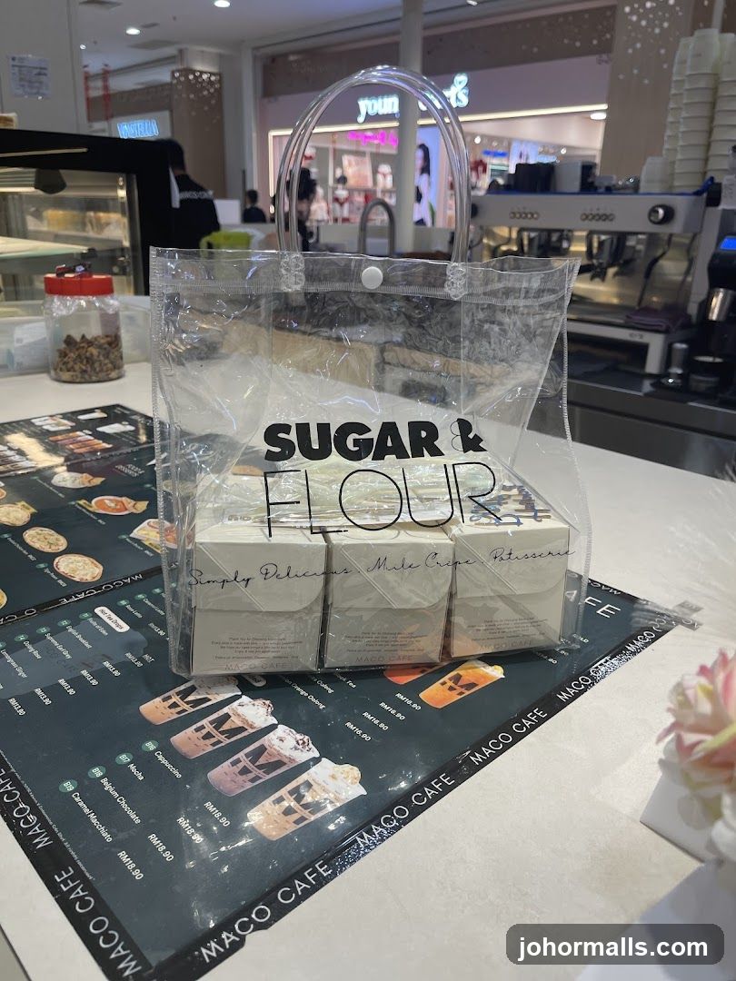 Sugar & Flour Bag with Menu