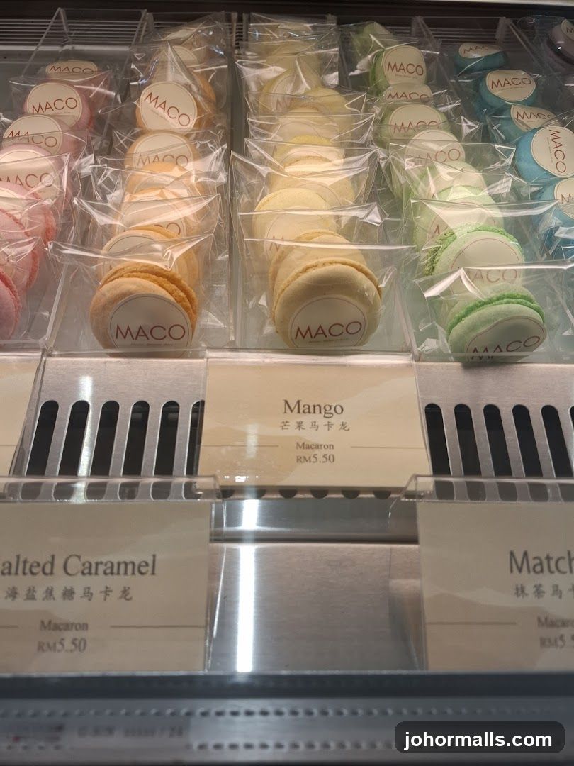 Assortment of Macarons