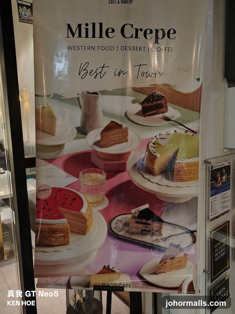 Mille Crepe Cafe & Bakery Poster