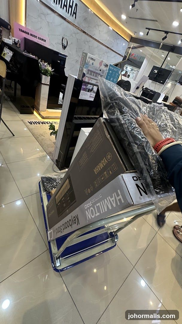 Keyboard Stand in Music Store