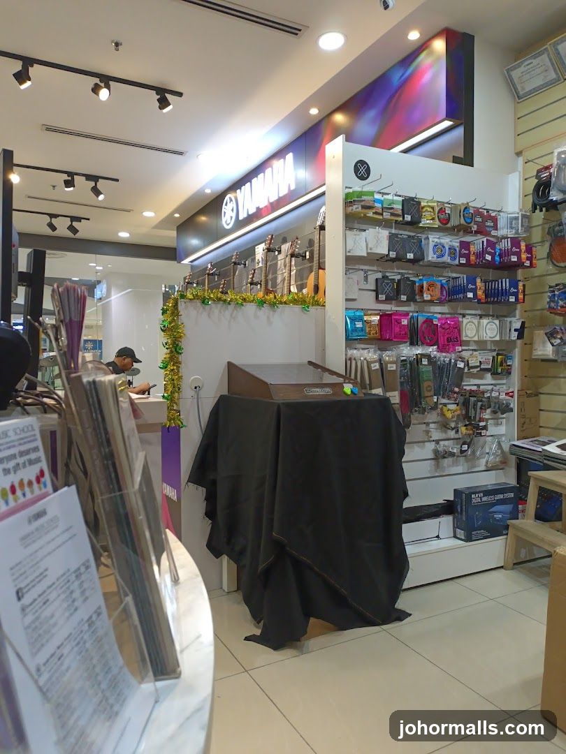 Yamaha Music Store Interior