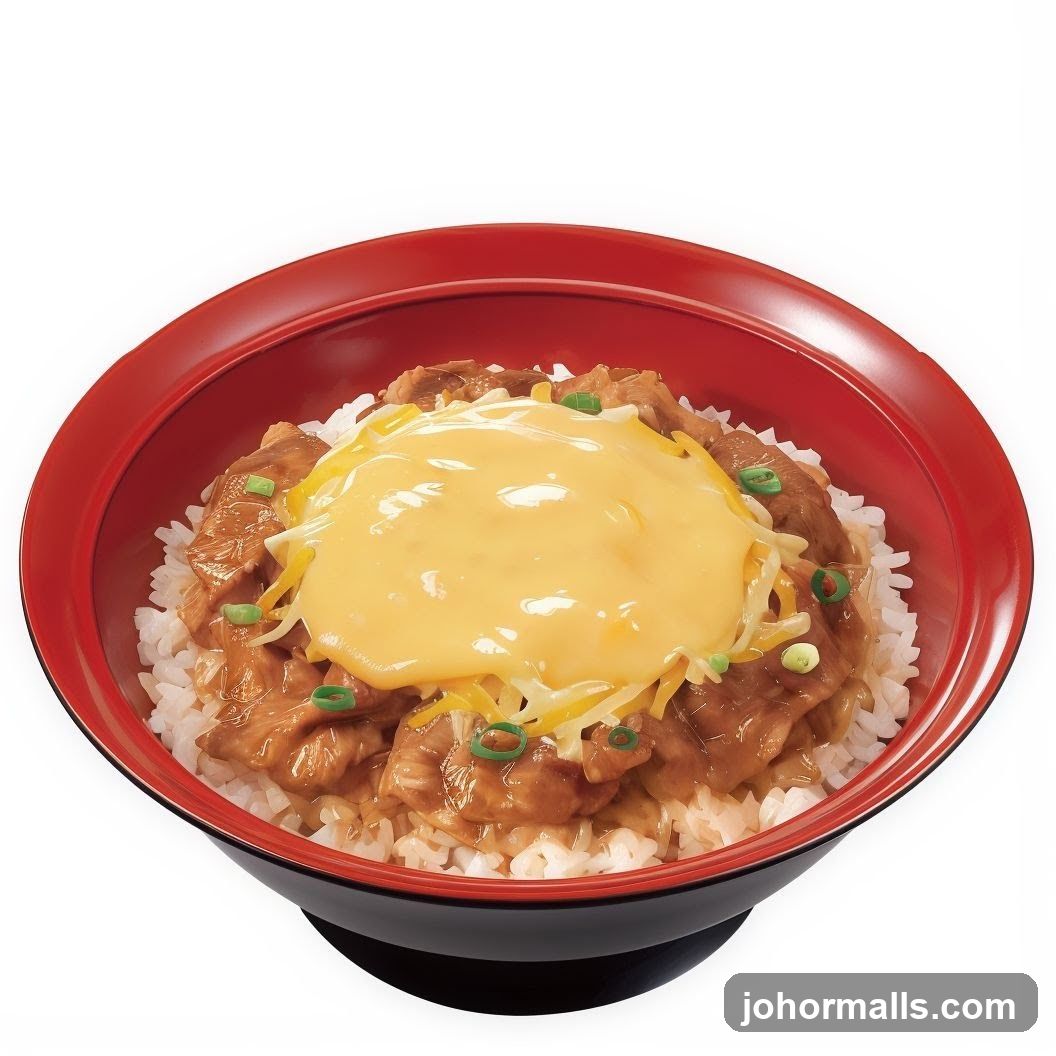 Beef and Cheese Rice Bowl