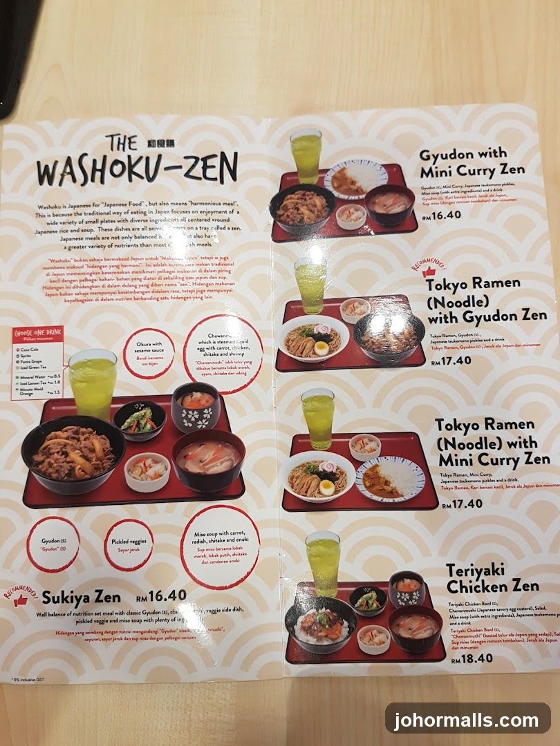 THE WASHOKU-ZEN
