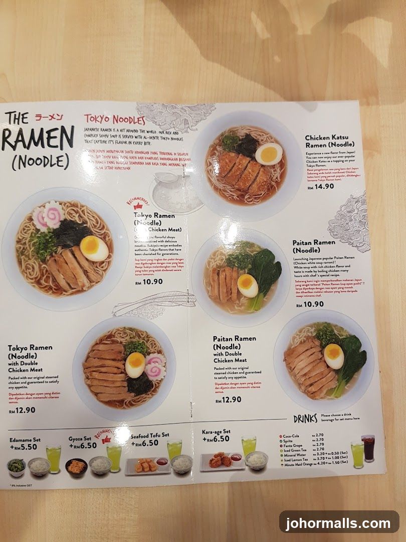 The Ramen (Noodle) Tokyo Noodles