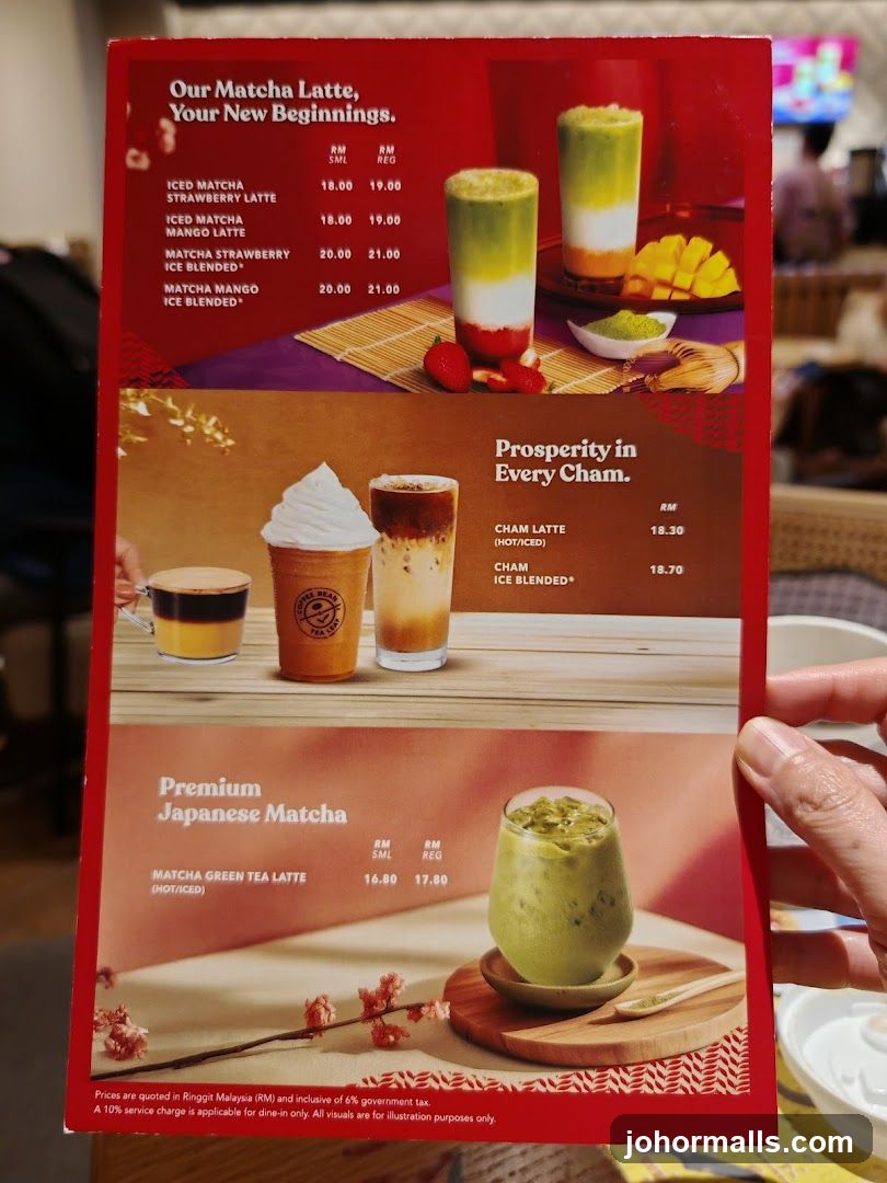 Our Matcha Latte, Your New Beginnings.