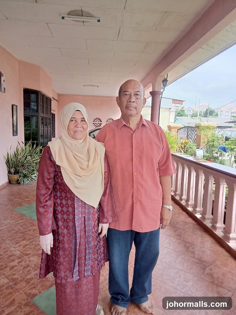 Couple Posing on a Porch