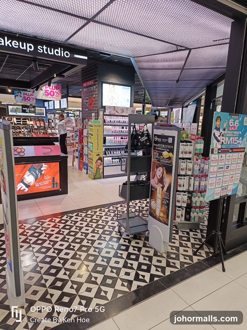 Makeup Studio and Cosmetics Display