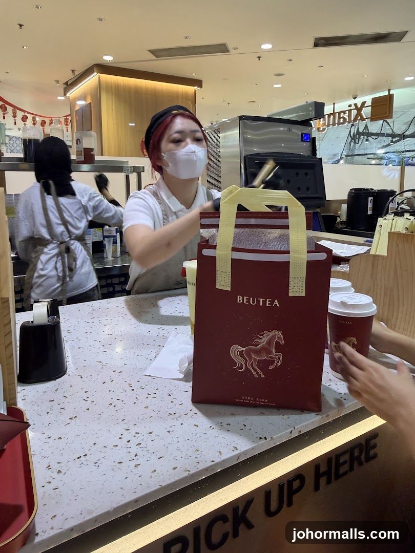Beverage Shop Counter