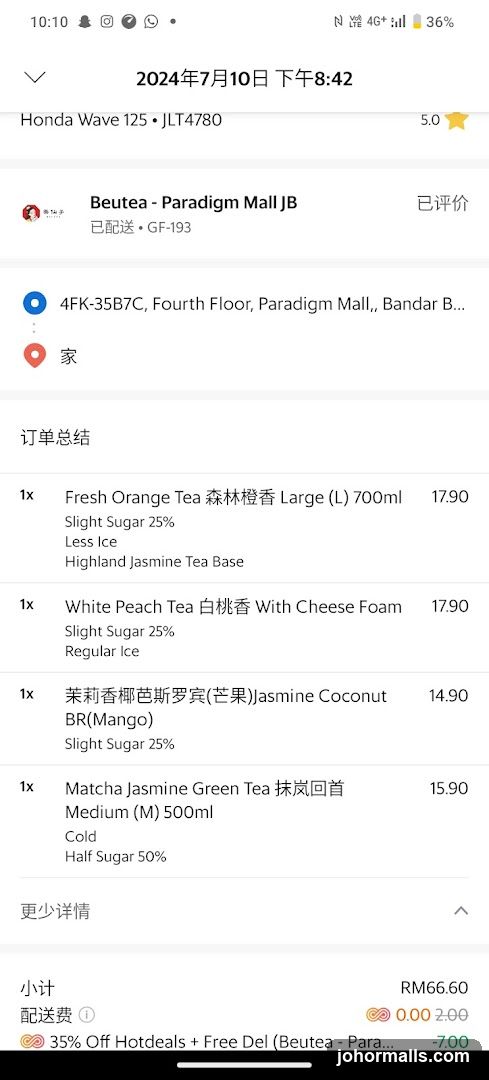 Order Summary