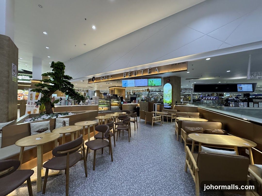 Cafe Interior with Seating