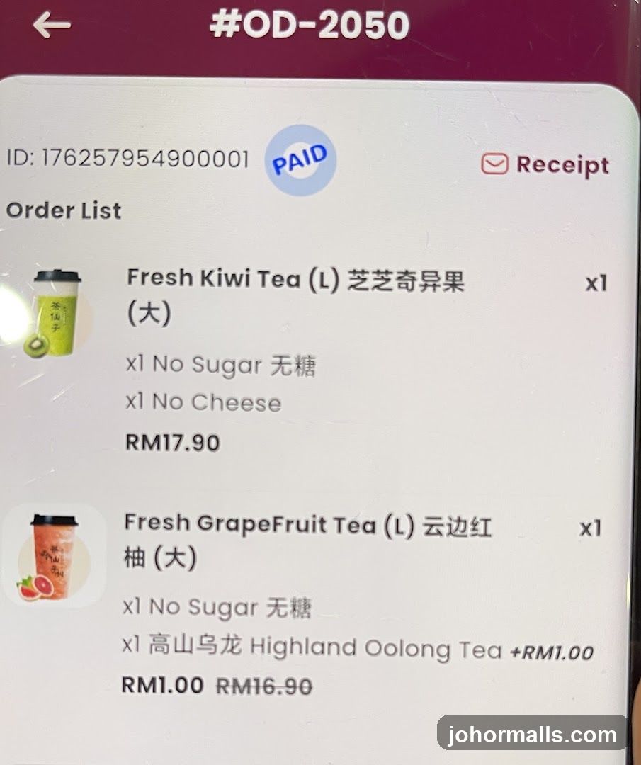 Order List