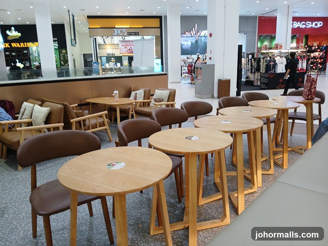 Mall Seating Area