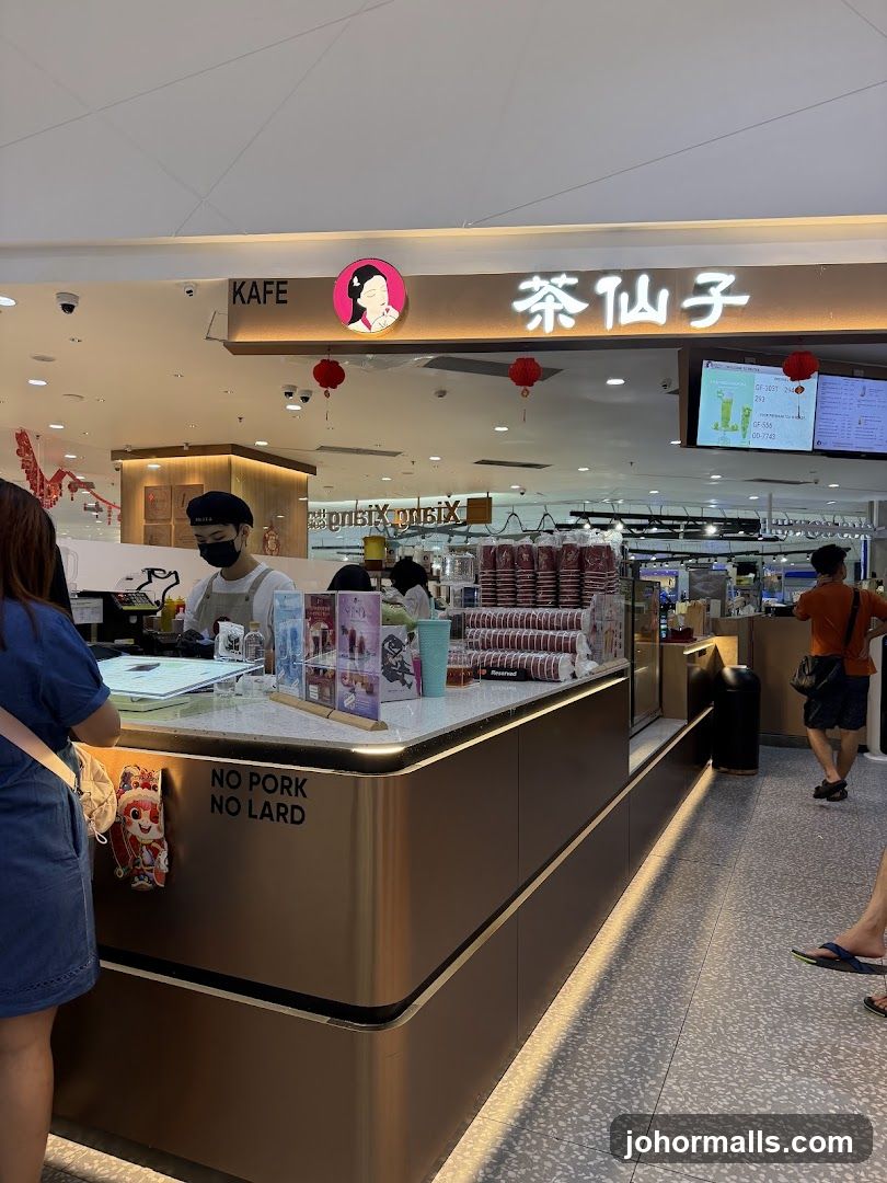 Bubble Tea Shop Counter