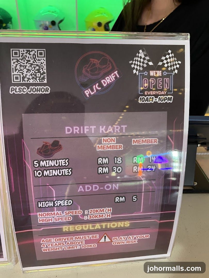PLSC Drift Kart Menu