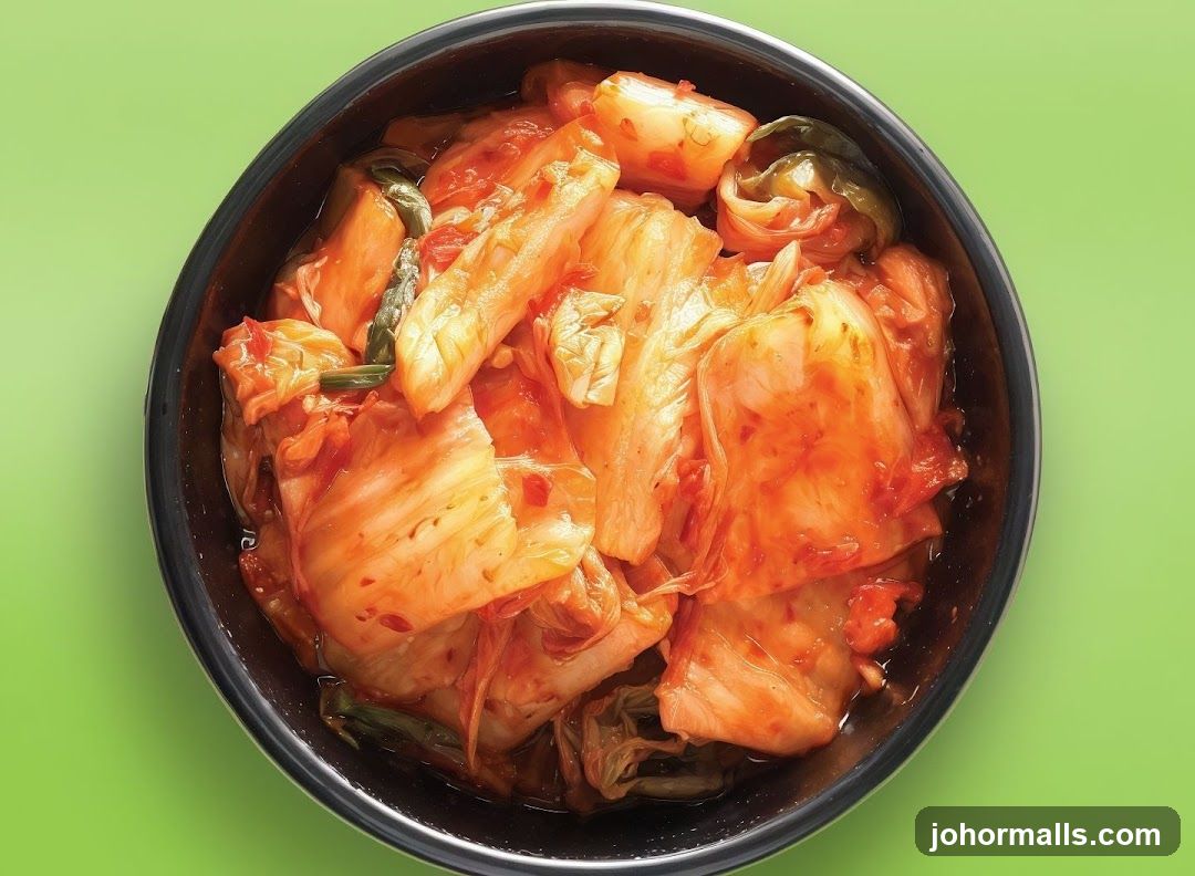 Kimchi in a Bowl