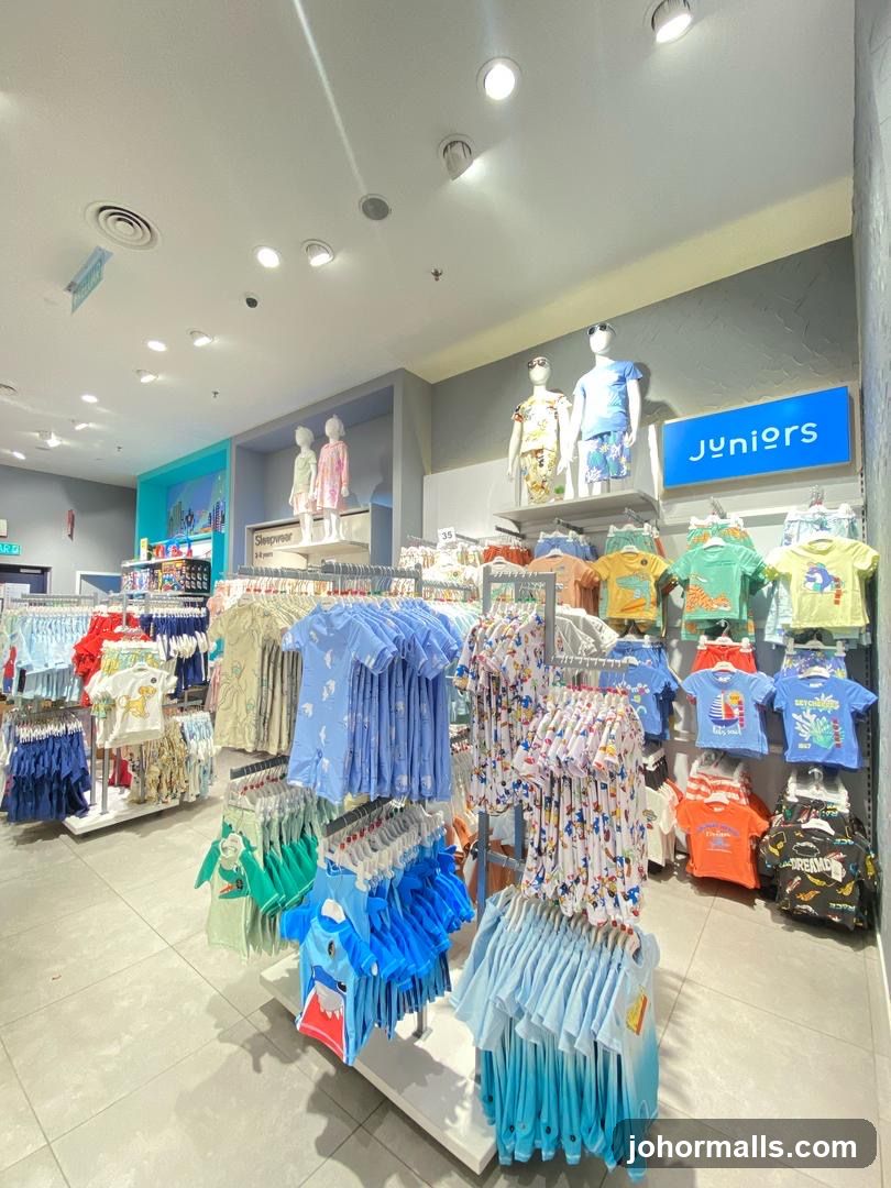 Children's Clothing Store Display