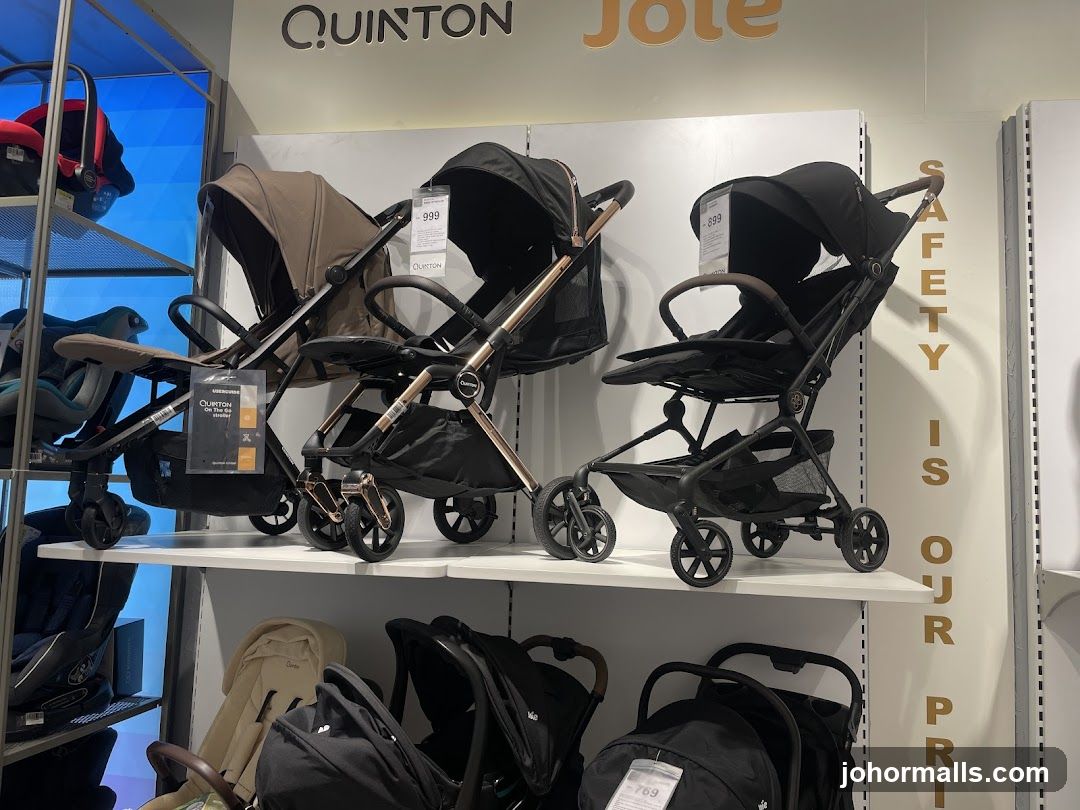 Baby Strollers on Display