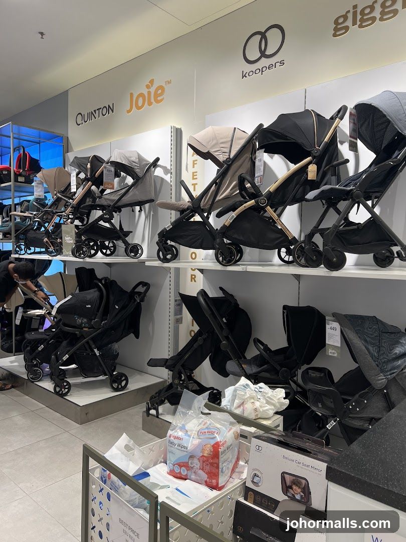 Baby Stroller Store Display