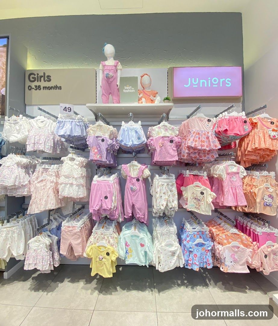 Children's Clothing Display