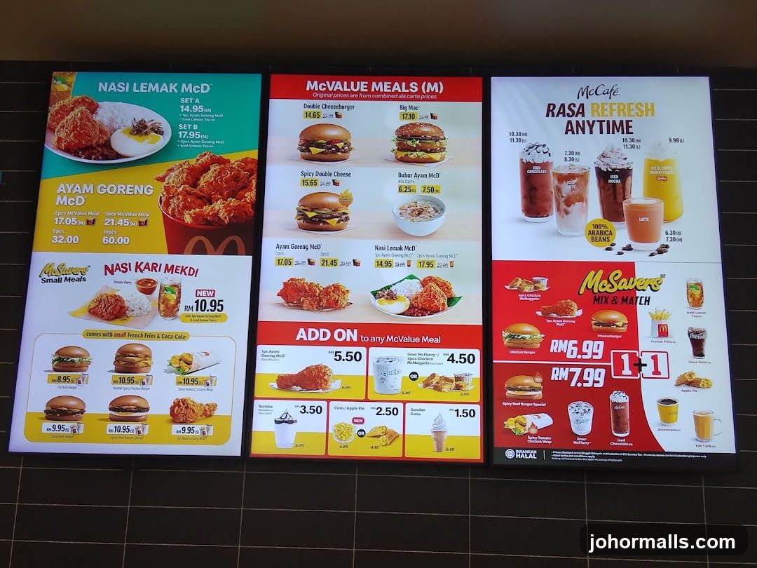 McDonald's Menu