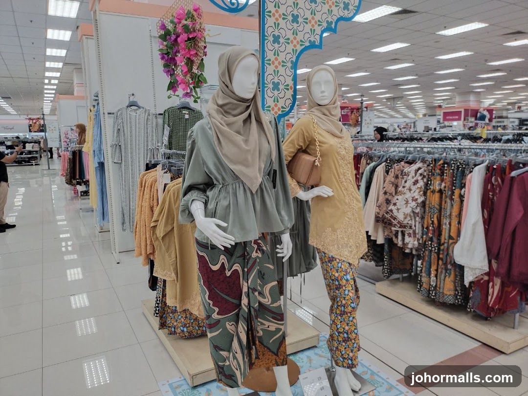 Mannequins in a clothing store
