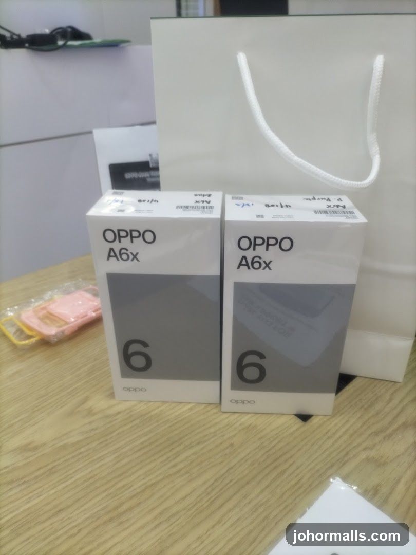 OPPO A6x Boxes