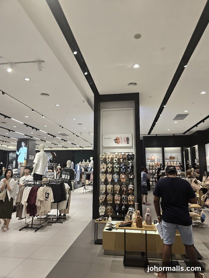 Clothing and Shoe Store Interior