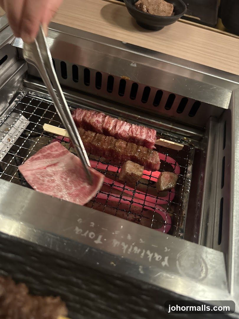 Grilling Meat