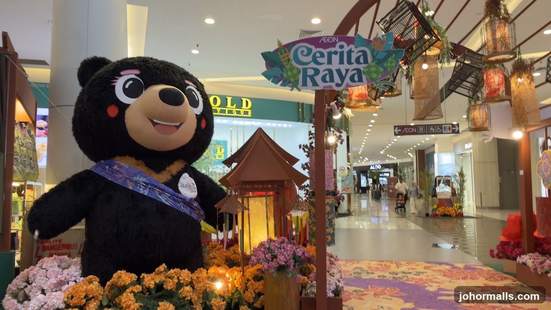 Mall Decoration with Bear Mascot