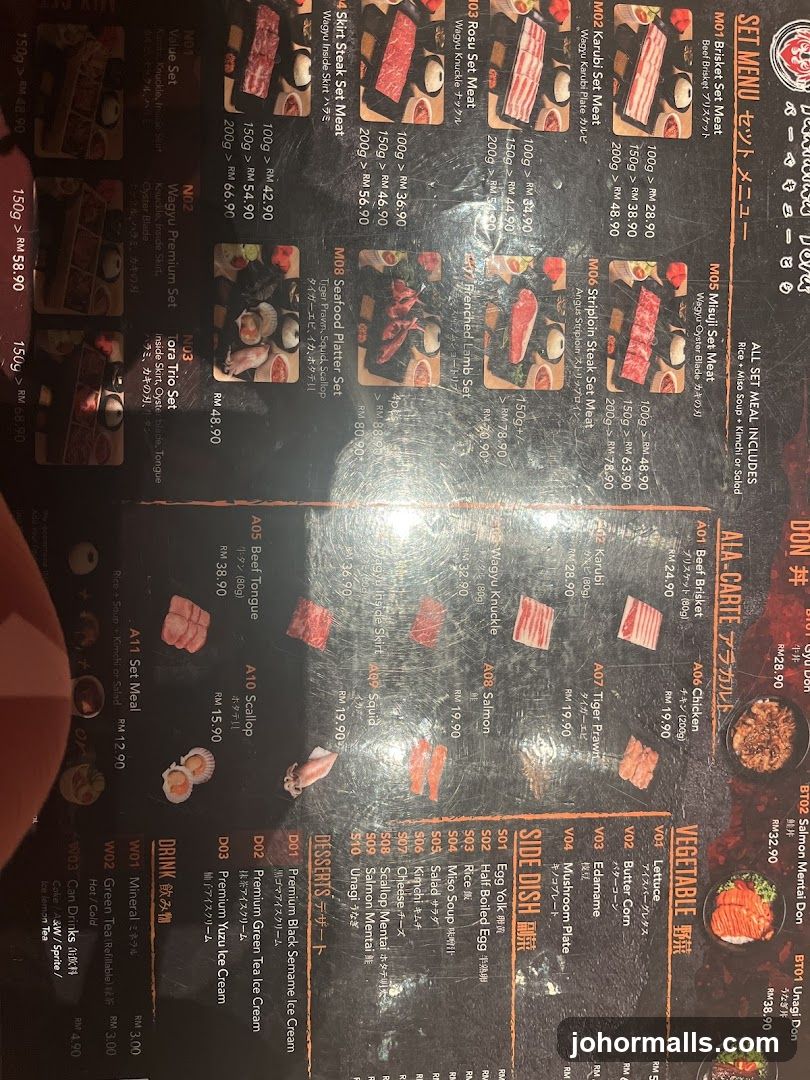 SET MENU