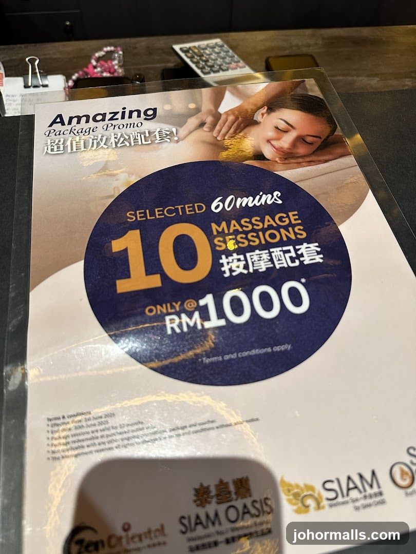 Massage Package Promo