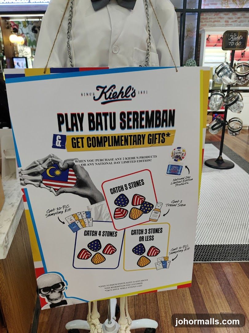 Kiehl's Batu Seremban Promotion