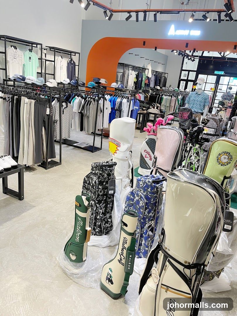 Golf Apparel and Equipment Store