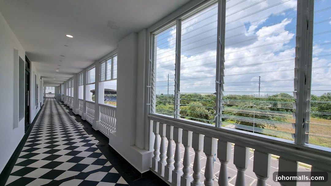 Hallway with a view